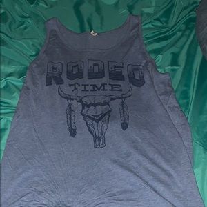 Dale Brisby rodeo time tank